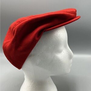 Vintage Pendleton Vibrant Red Men’s Wool Hat